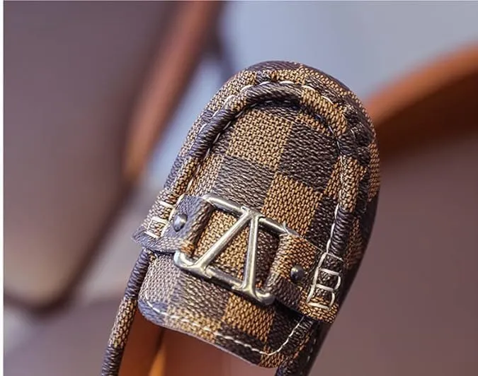 Luxury Kids Italian Loafer Dress Shoes Boys Elegant Shoes