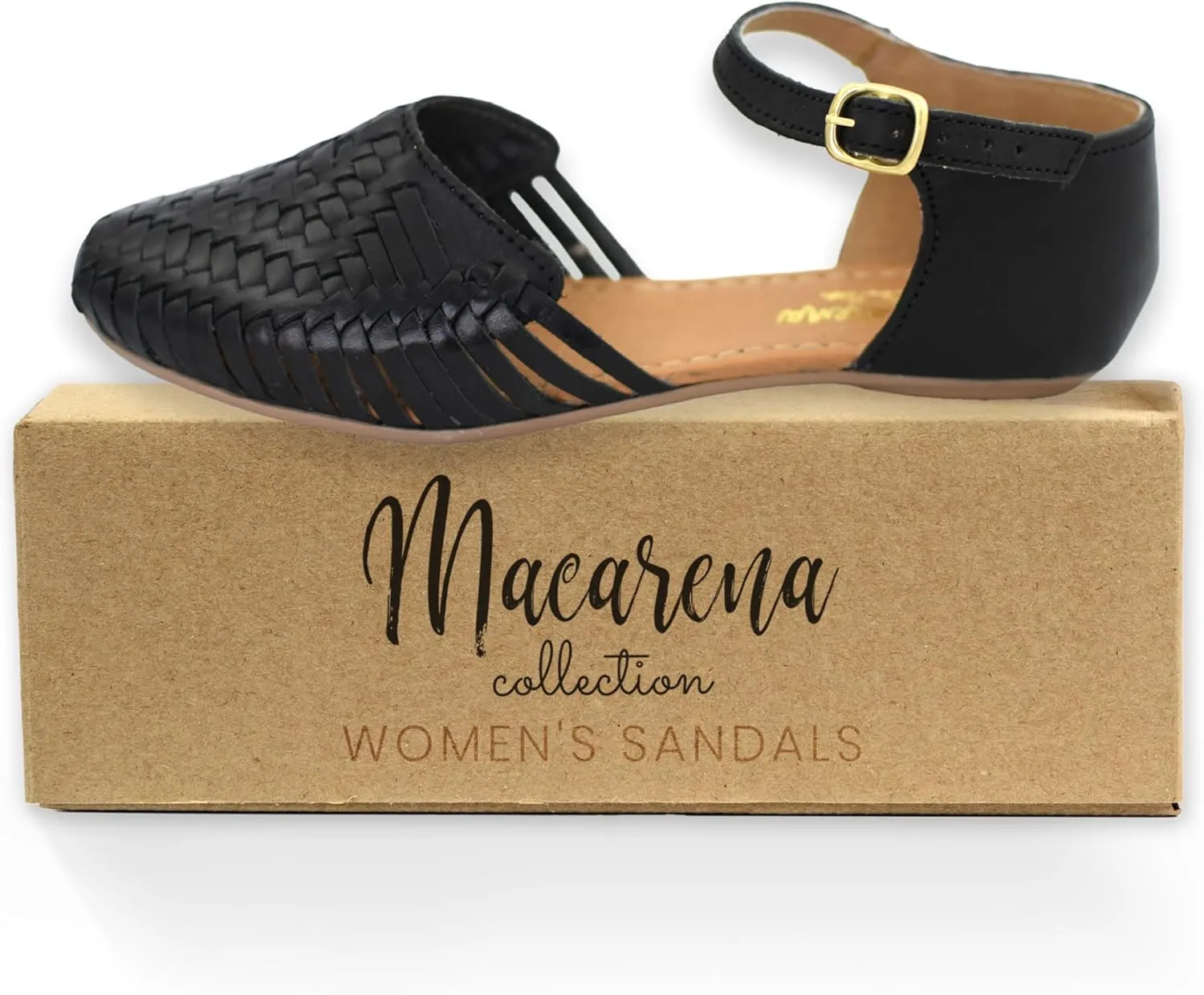 Macarena Collection Womens Shoes Leather Sandals for Women | Huarache Handmade Mexican Sandals Women | Comfortable & Stylish Womens Sandals 2150