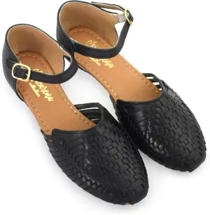 Macarena Collection Womens Shoes Leather Sandals for Women | Huarache Handmade Mexican Sandals Women | Comfortable & Stylish Womens Sandals 2150