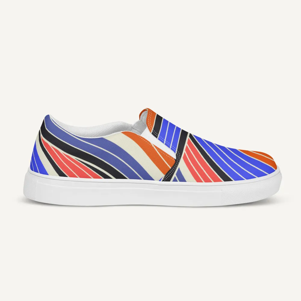 Magic Space Slip-On Canvas Shoes