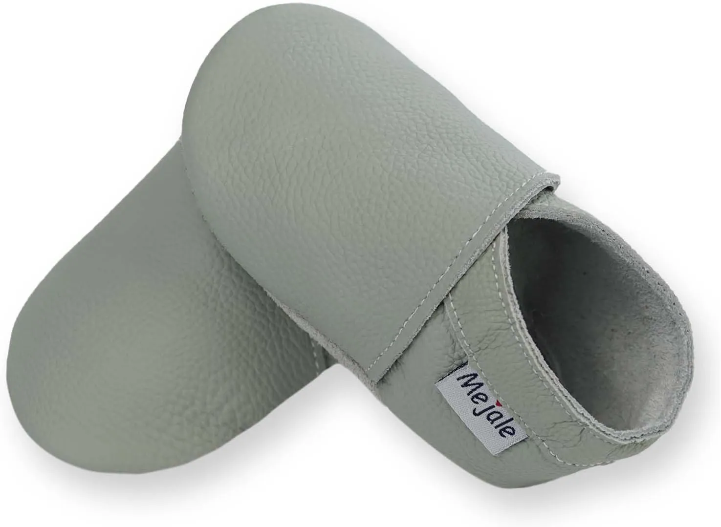 Mejale Baby Boy Girl Shoes Soft Soled Leather Moccasins Anti-Skid Infant Toddler Prewalker