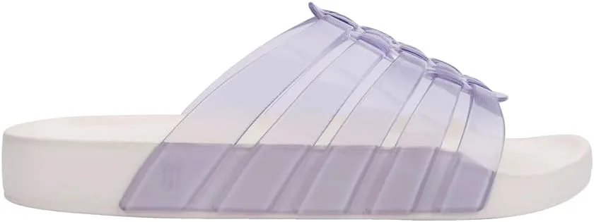 Melissa Possession Slides for Women - Flat Jelly-Style Comfort with Fisherman Design - 100% PVC Upper, 100% EVA Sole, Bubblegum Scent - Chic Summer Sandals for Women