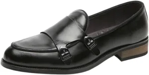 Mens British Style Leather Dress Shoes Slip On Pointed Toe Hasp Formal Casual Bean Shoes Fashion Design