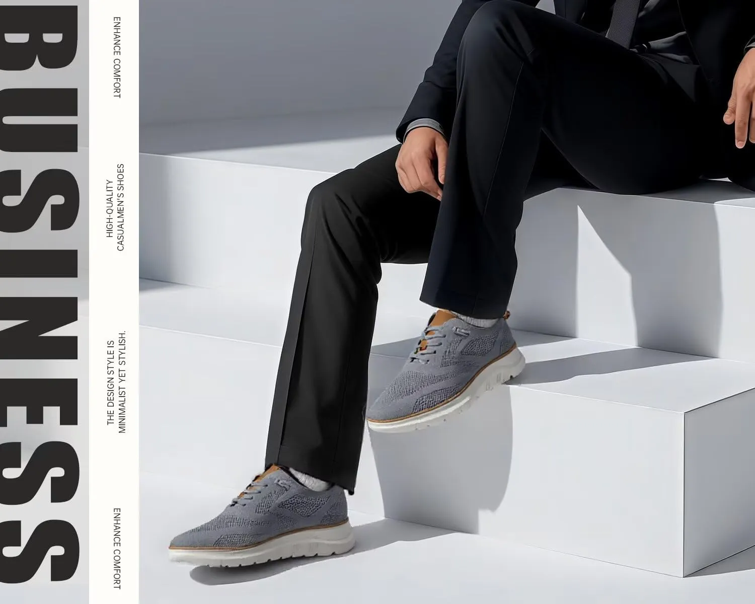 Mens Casual Dress Oxfords Shoes Fashion Mesh Business Walking Work Slip on Sneakers Comfortable Lightweight Soft Sole