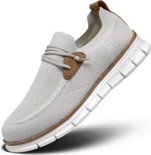 Mens Casual Loafers Shoes Slip On Fashion Walking Dress Sneakers Business Oxfords Work Lightweight Soft Sole Zapatos