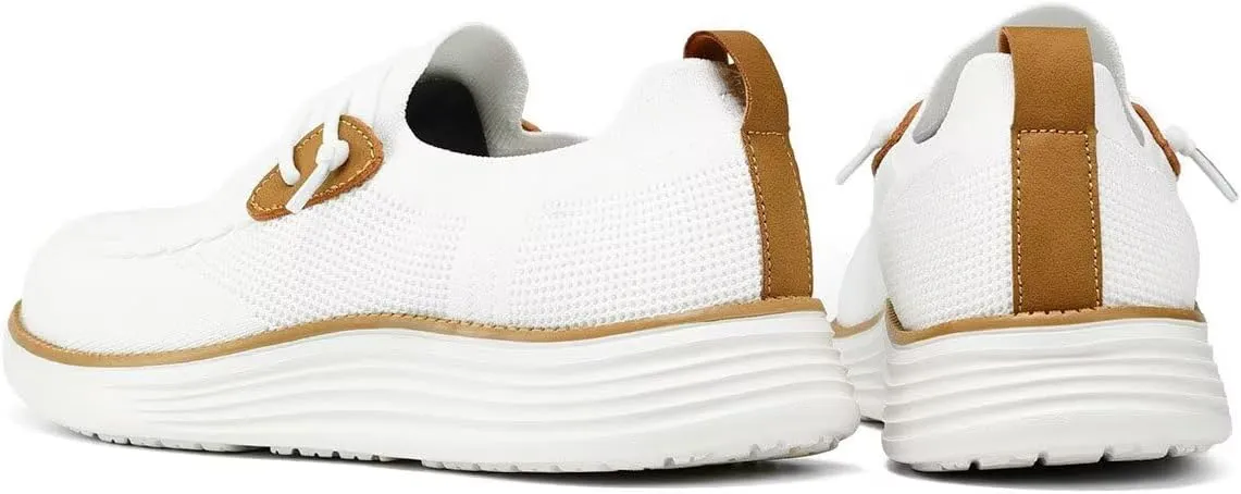 Mens Casual Loafers Shoes Slip On Fashion Walking Dress Sneakers Business Oxfords Work Lightweight Soft Sole