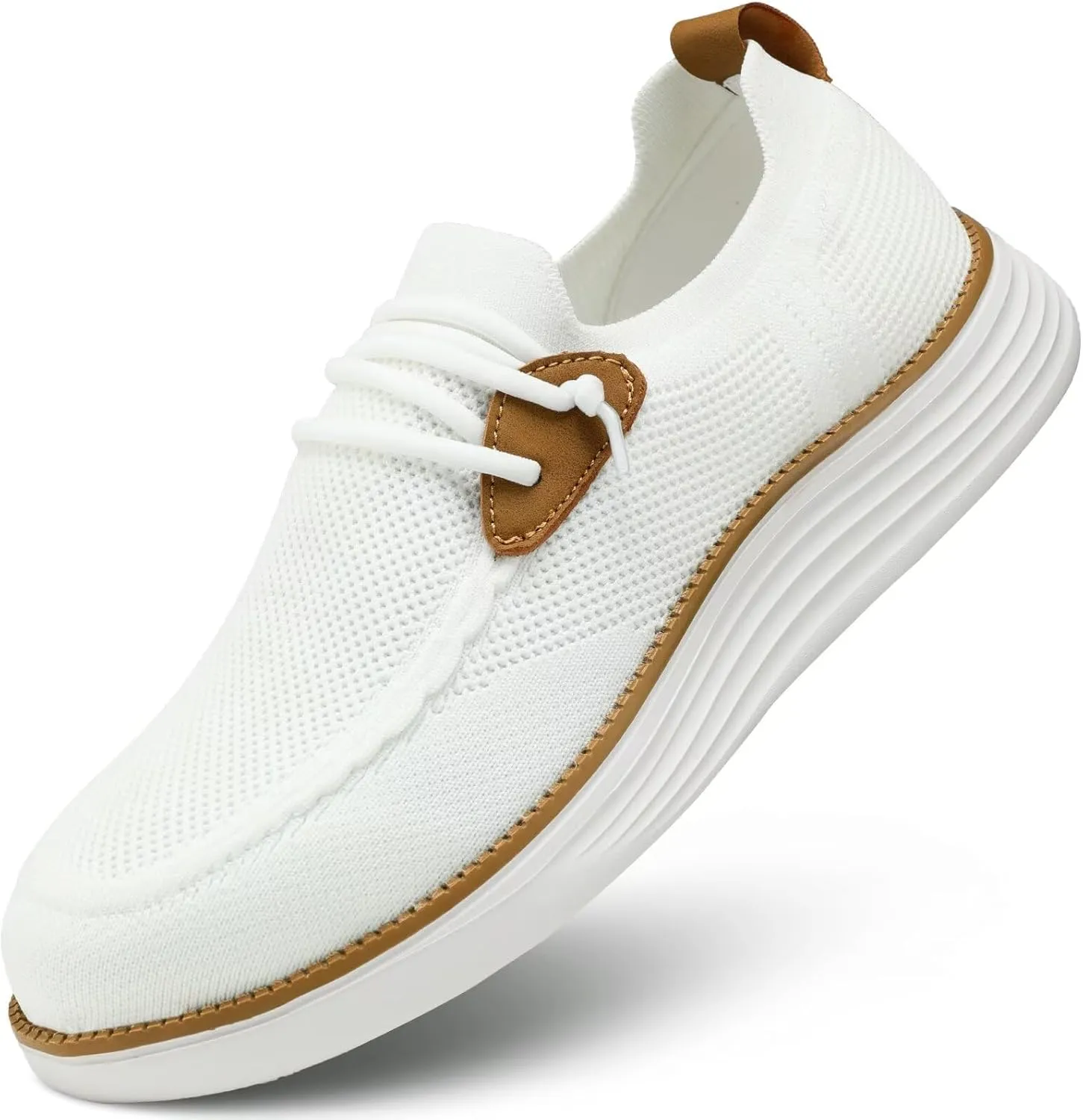 Mens Casual Loafers Shoes Slip On Fashion Walking Dress Sneakers Business Oxfords Work Lightweight Soft Sole