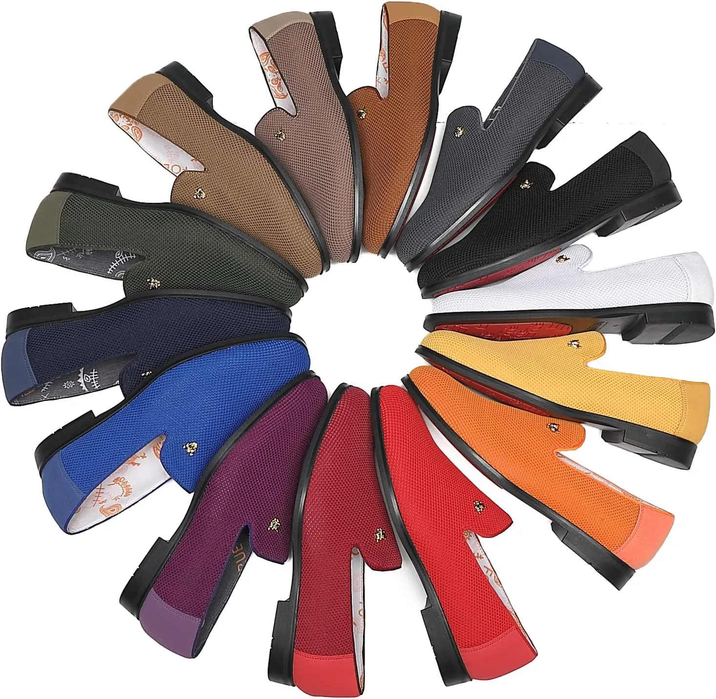 Men's Casual Loafers Slip-on Walking Dress Comfortable Fashion Shoes