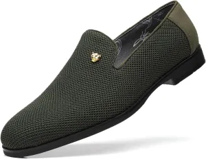 Men's Casual Loafers Slip-on Walking Dress Comfortable Fashion Shoes