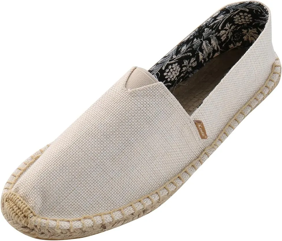 Men's Classic Slip on Flat Espadrilles