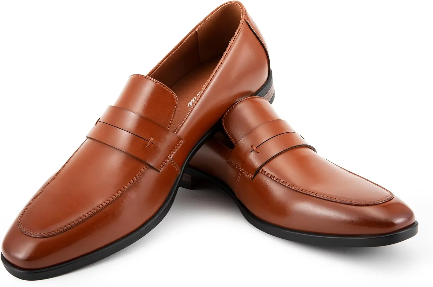 Men's Formal Penny Loafers Classic Slip-On Dress Shoes