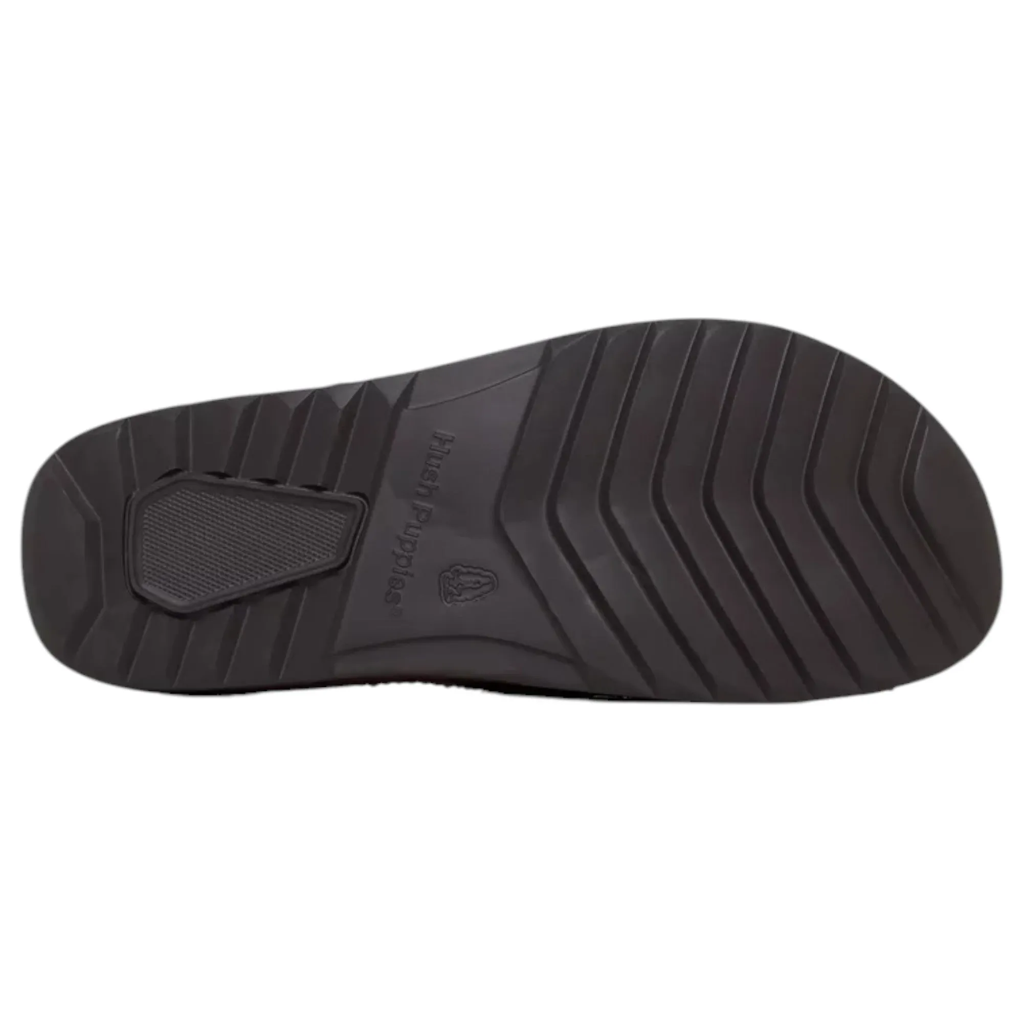 Mens Hush Puppies Hammock Slides Brown