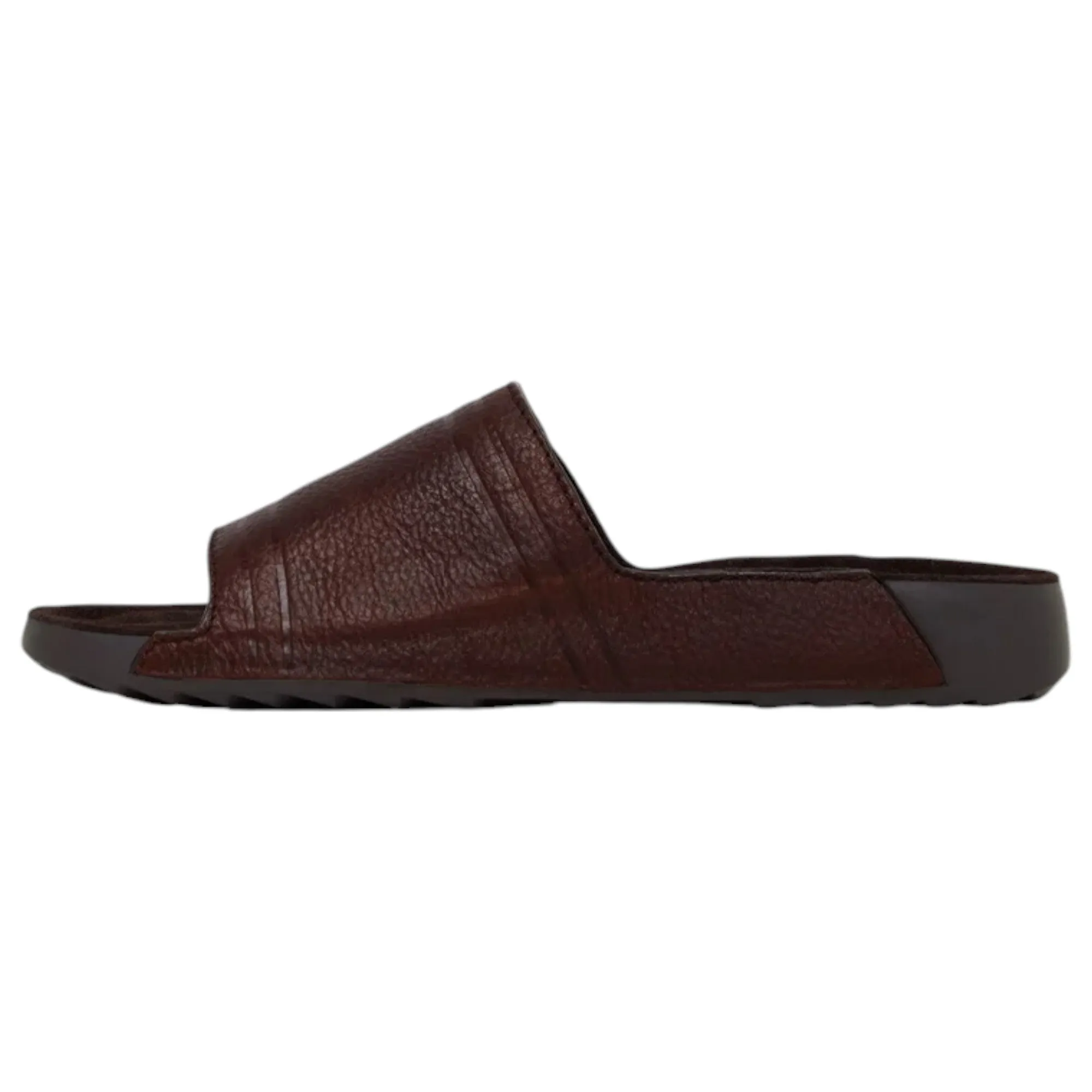 Mens Hush Puppies Hammock Slides Brown