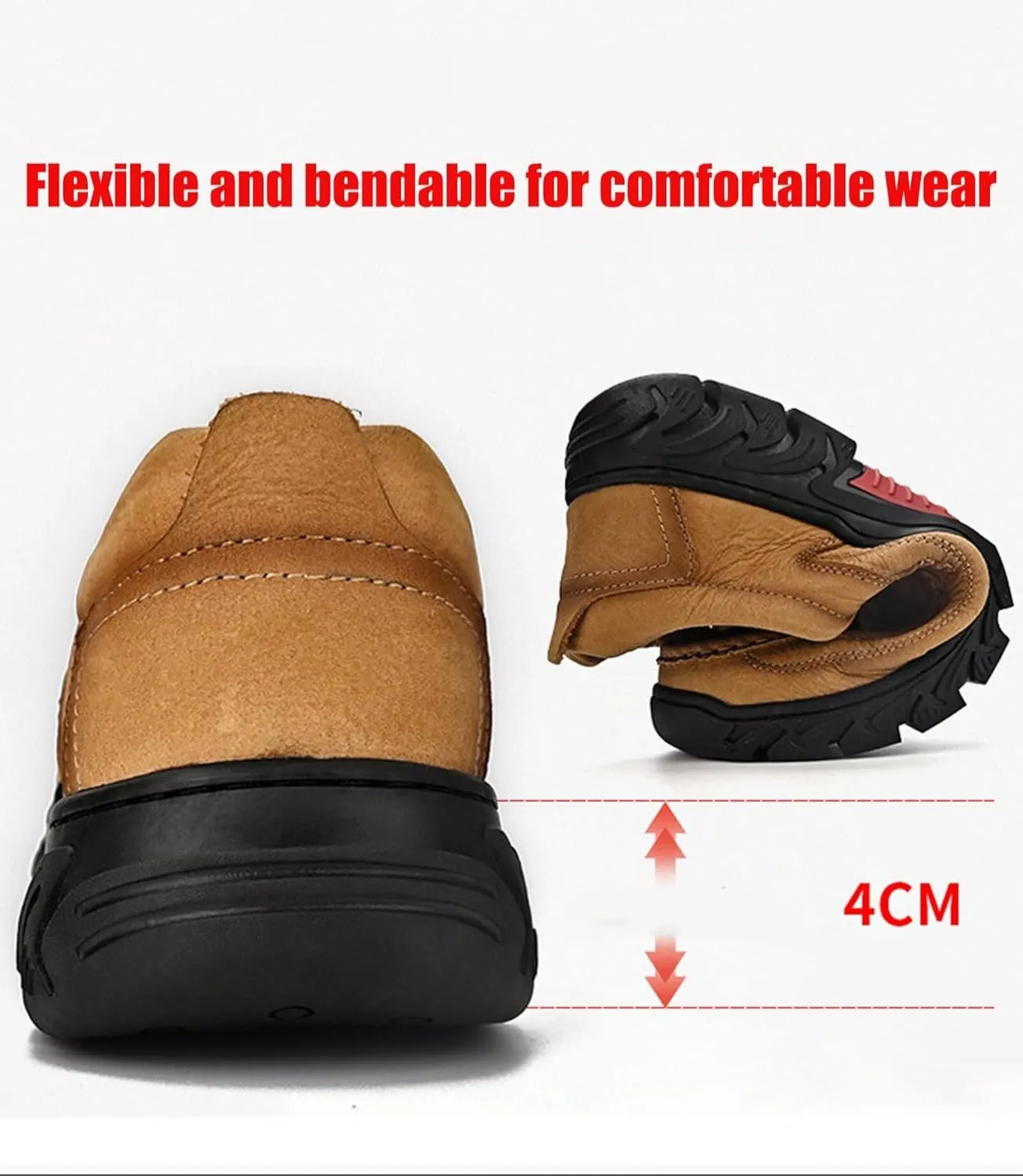 Mens Loafers Slip on Casual Hiking Shoes Outdoor Fashion Walking Shoes Autumn Spring