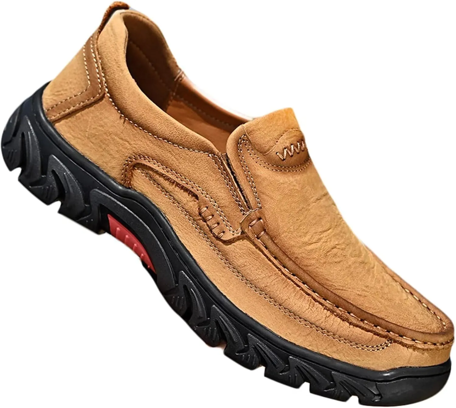 Mens Loafers Slip on Casual Hiking Shoes Outdoor Fashion Walking Shoes Autumn Spring