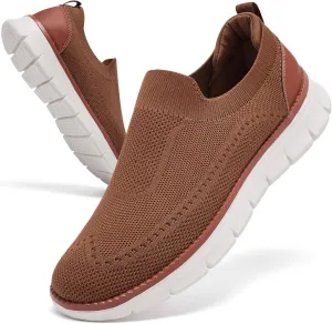 Men's Loafers Walking Gym Slip-On Dress Shoes Fashion Sneakers