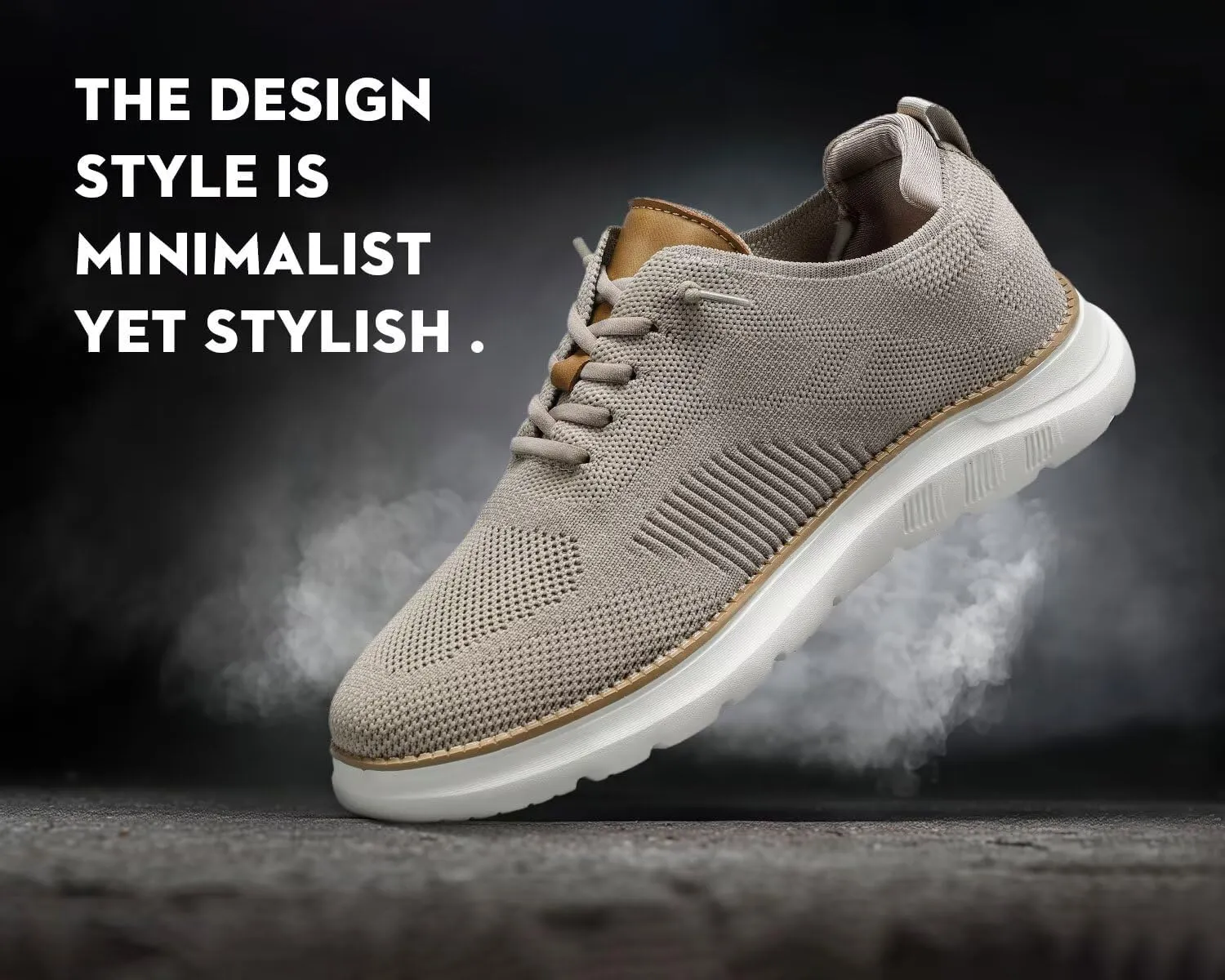 Mens Oxfords Casual Fashion Slip on Shoes Dress Business Sneakers Mesh Work Comfortable Lightweight Soft Sole