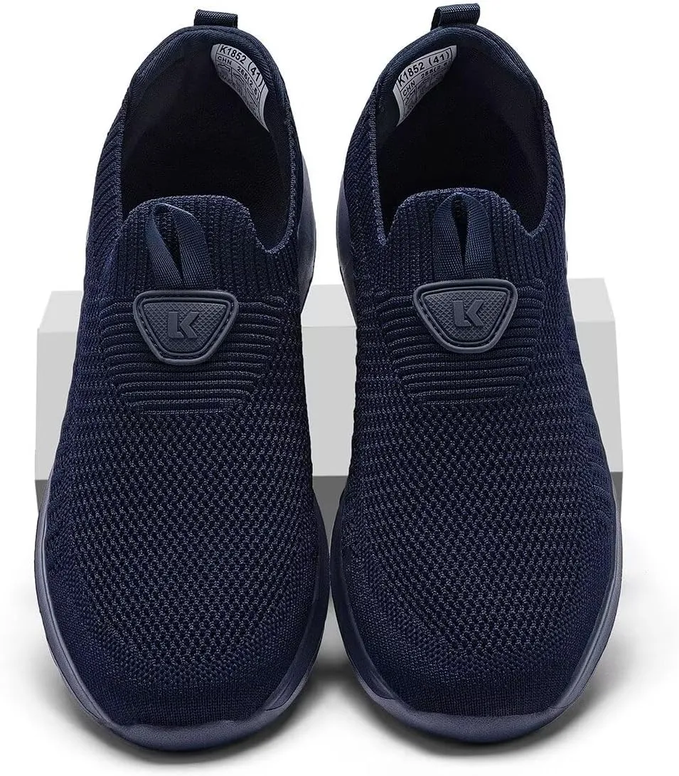 Men's Running Shoes Casual Slip on Walking Tennis Gym Sneakers Lightweight Breathable Mesh Workout Sports Soft Sole