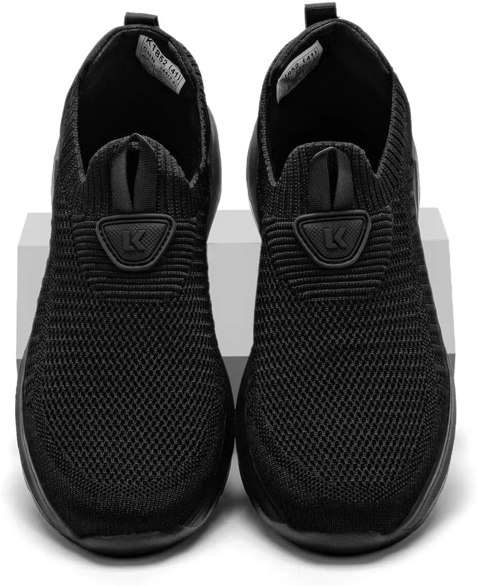 Men's Running Shoes Casual Slip on Walking Tennis Gym Sneakers Lightweight Breathable Mesh Workout Sports Soft Sole