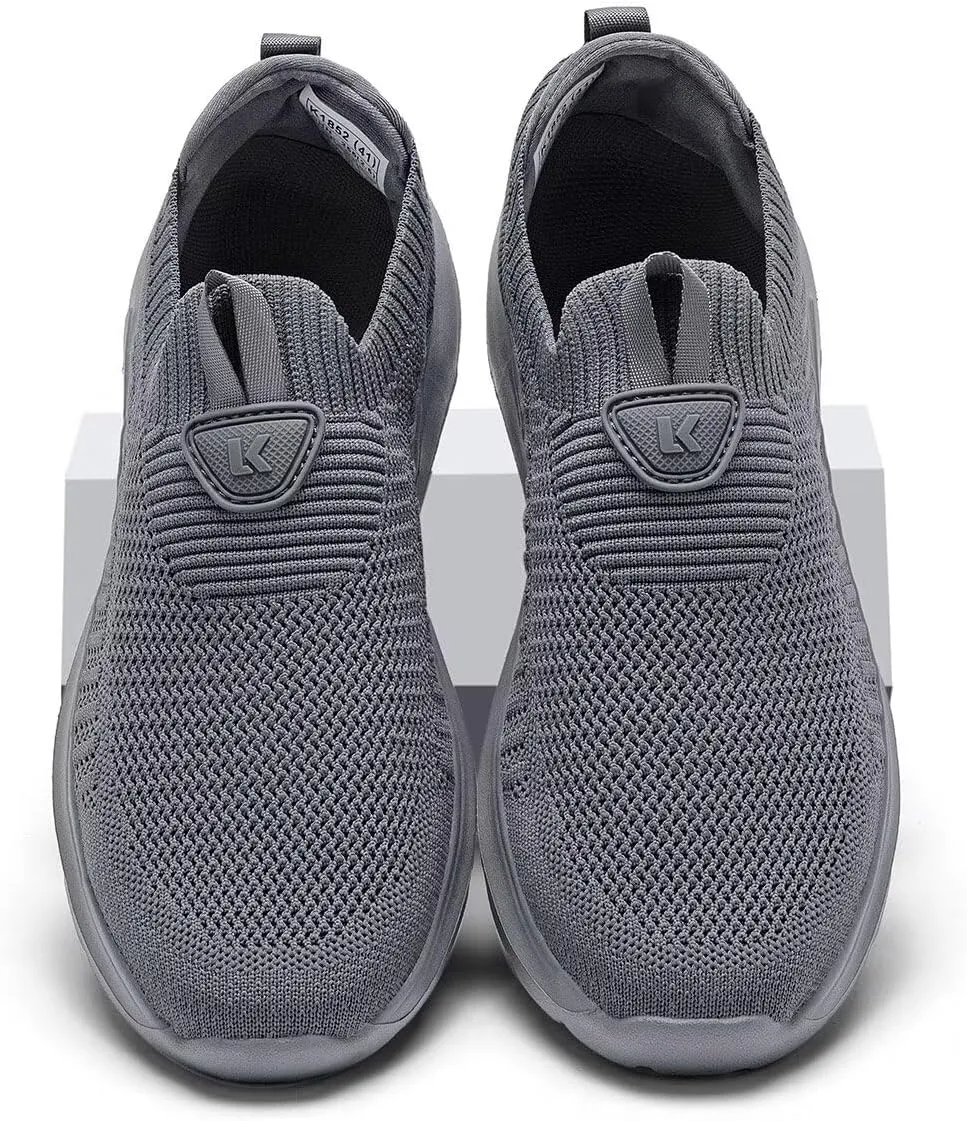 Men's Running Shoes Casual Slip on Walking Tennis Gym Sneakers Lightweight Breathable Mesh Workout Sports Soft Sole