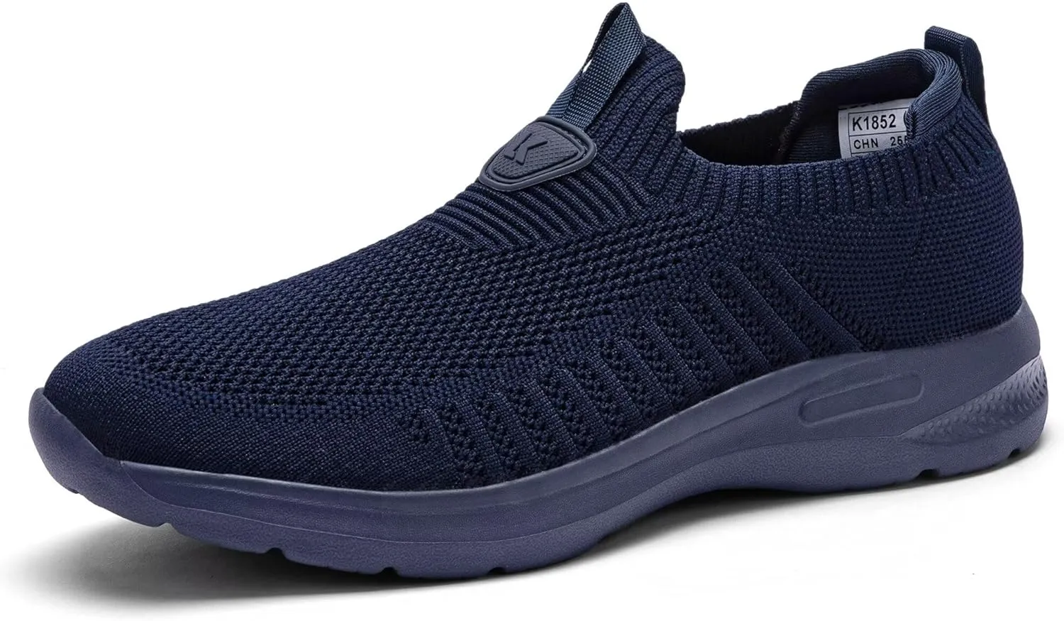 Men's Running Shoes Casual Slip on Walking Tennis Gym Sneakers Lightweight Breathable Mesh Workout Sports Soft Sole