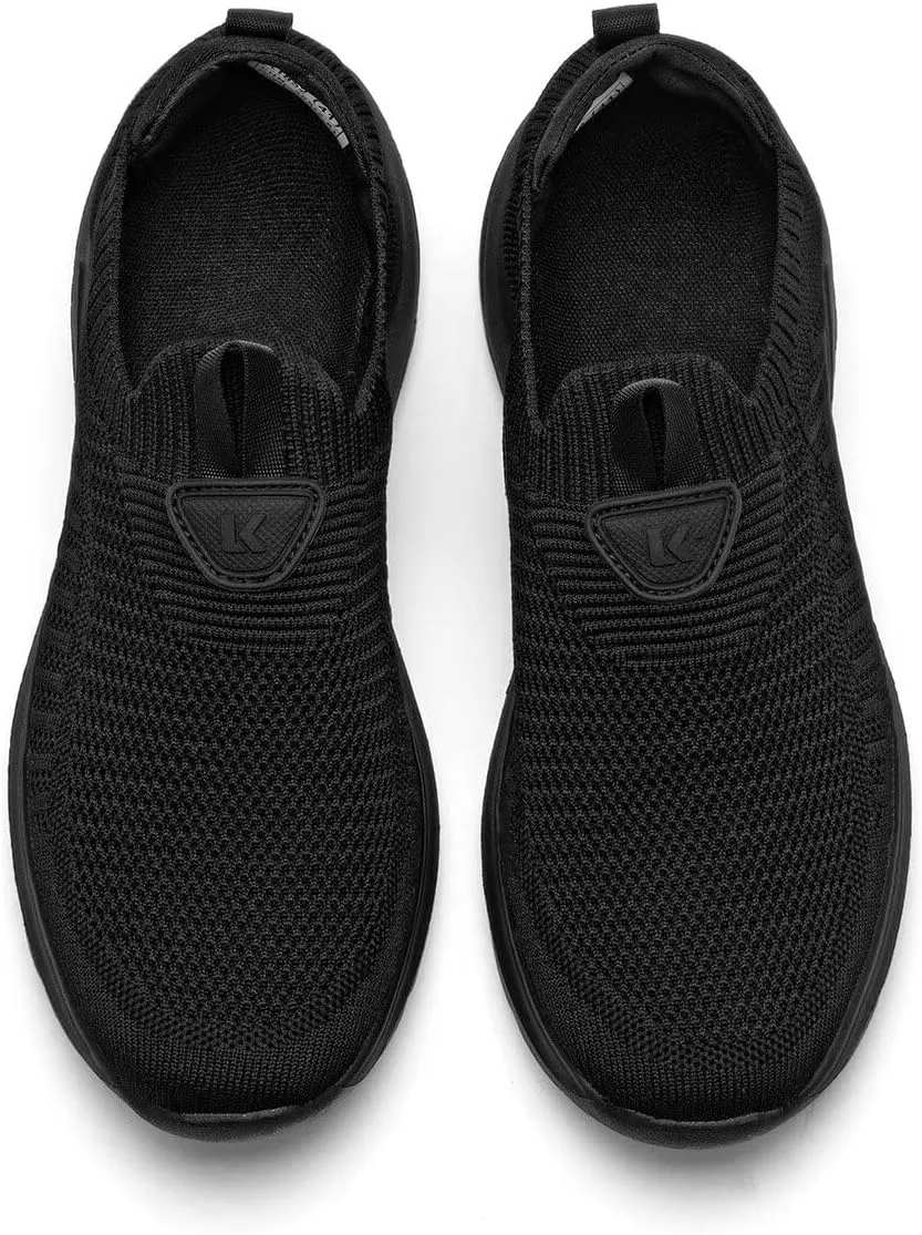 Men's Running Shoes Casual Slip on Walking Tennis Gym Sneakers Lightweight Breathable Mesh Workout Sports Soft Sole