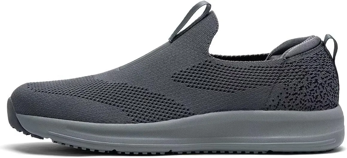 Men's Running Shoes Casual Slip on Walking Tennis Gym Sneakers Lightweight Breathable Mesh Workout Sports Soft Sole