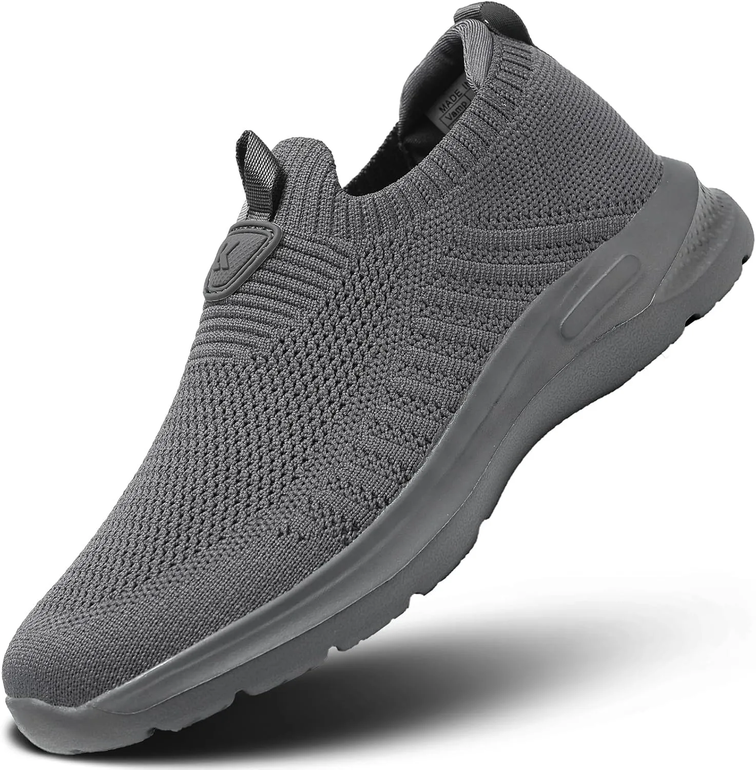 Men's Running Shoes Casual Slip on Walking Tennis Gym Sneakers Lightweight Breathable Mesh Workout Sports Soft Sole