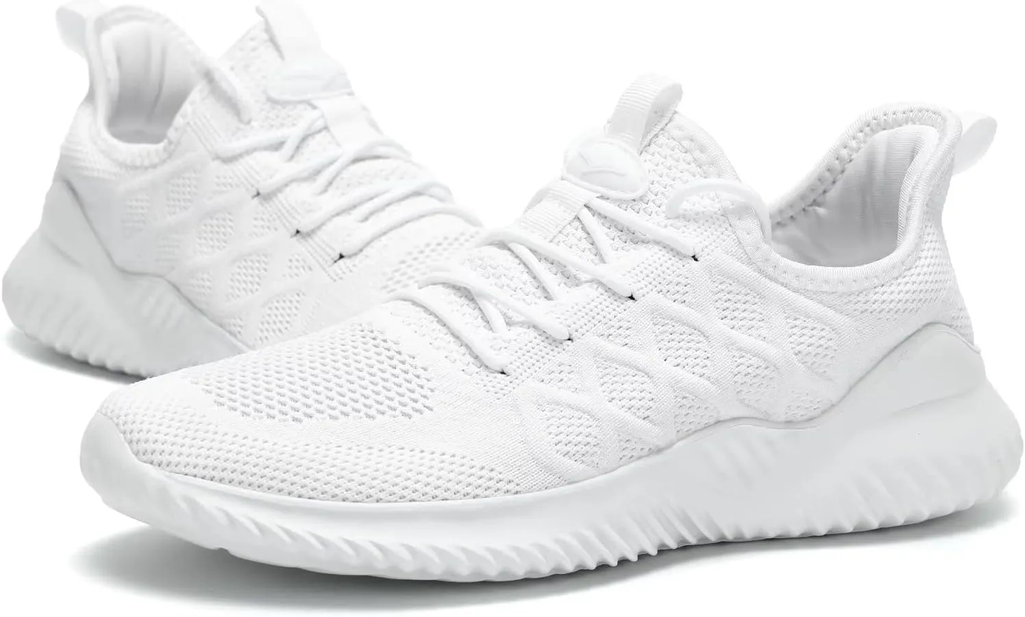 Mens Running Shoes Slip-on Walking Tennis Sneakers Lightweight Breathable Casual Soft Sole Mesh Workout Sports Shoes