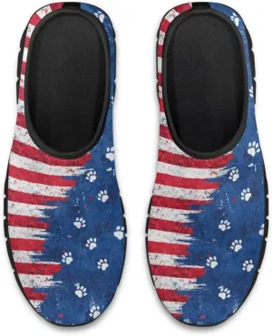 Mens Slip on Shoes Casual Loafers Running Sneakers Slip on Walking Sneakers with Black EVA Sole