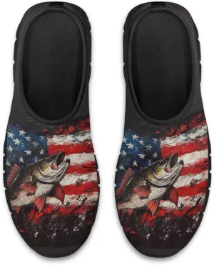 Mens Slip on Shoes Casual Loafers Running Sneakers Slip on Walking Sneakers with Black EVA Sole