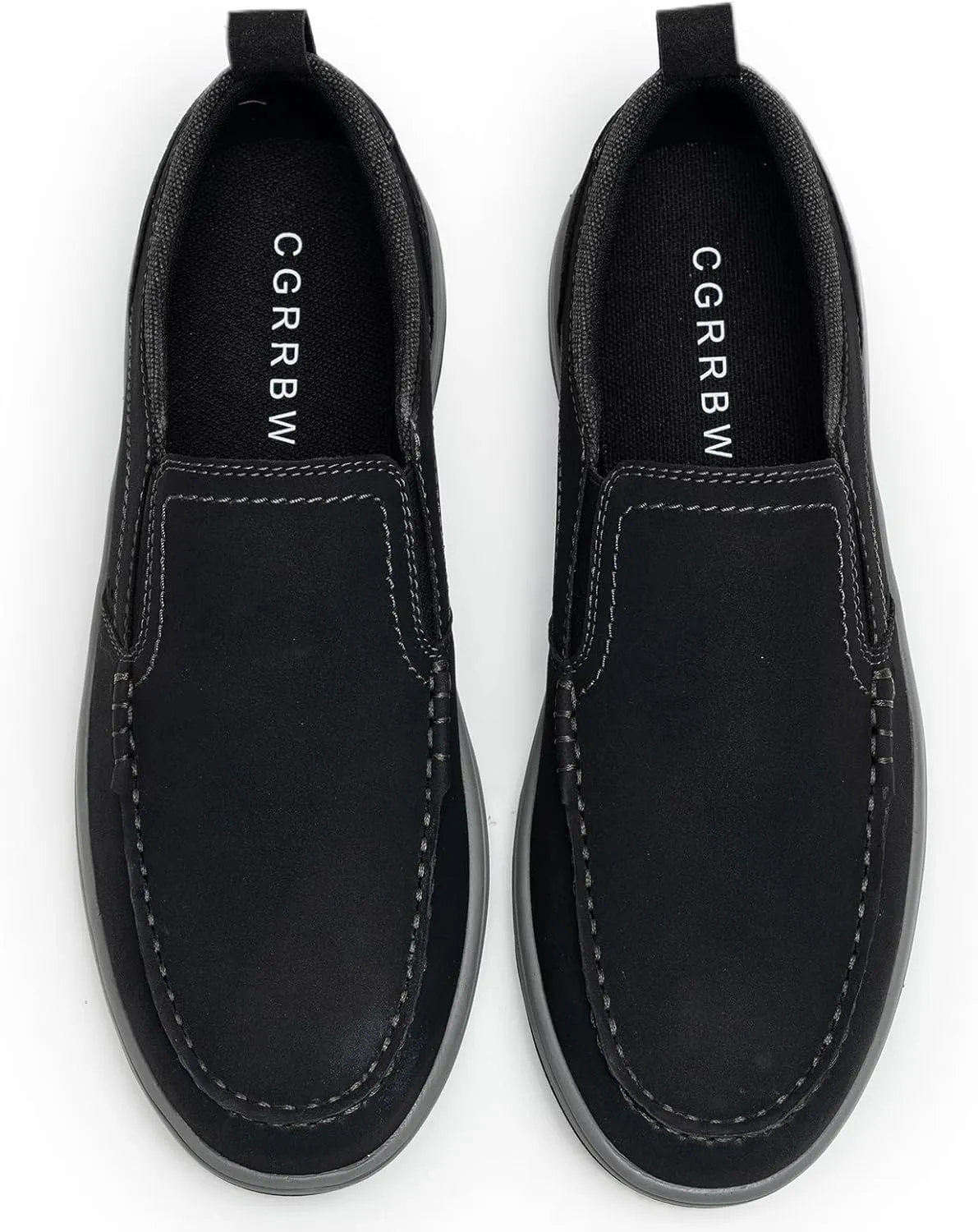 Men's Slip on Shoes Casual Walking Loafers with Arch Support, Orthopedic Shoes Lightweight Non Slip Sneakers