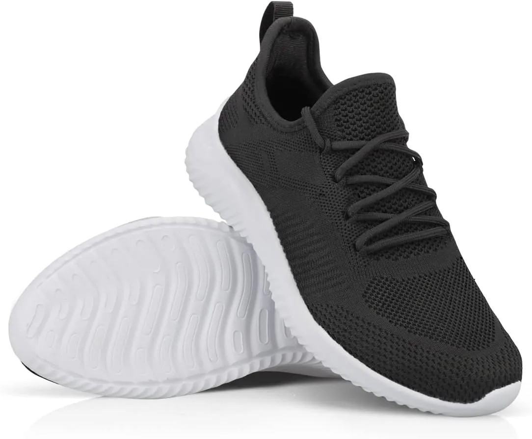 Mens Slip On Sneakers Non Slip Work Shoes Lightweight Mesh for Casual Tennis Running Walking Shoes