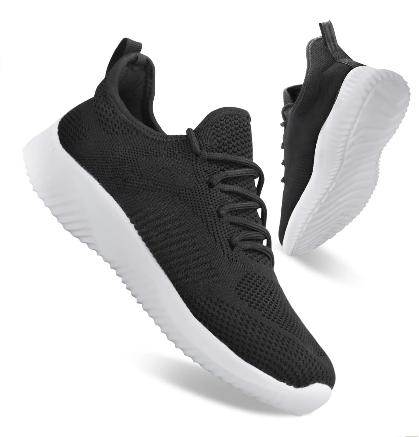 Mens Slip On Sneakers Non Slip Work Shoes Lightweight Mesh for Casual Tennis Running Walking Shoes