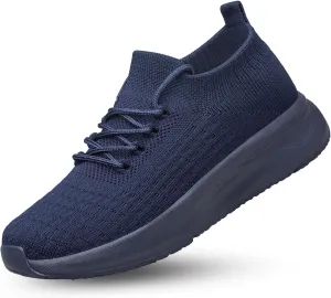 Mens Slip on Walking Shoes Comfort Sock Shoes Non Slip Mesh Casual Running Sneakers