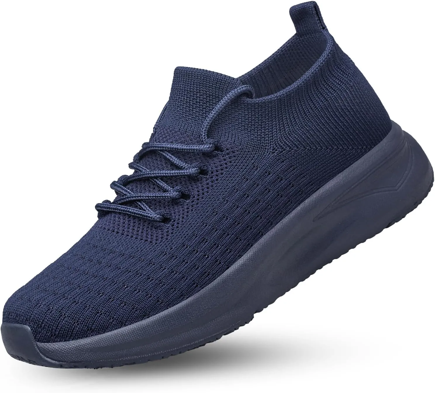 Mens Slip on Walking Shoes Comfort Sock Shoes Non Slip Mesh Casual Running Sneakers
