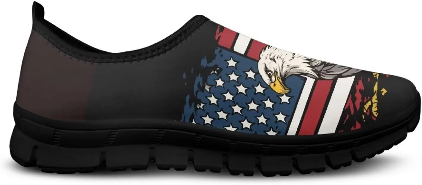 Mens Slip On Walking Shoes Lightweight Fashion Casual Shoes for Men Breathable Mesh Leisure Loafers Non Slip Soft Sneakers SizeUS 5-14