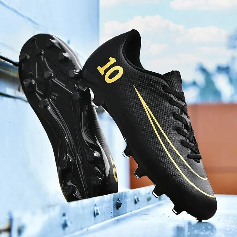 Men's Soccer Shoes Boys Students Grass Training Spike Shoes Outdoor Football Shoes Unisex