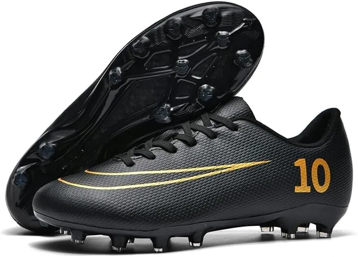 Men's Soccer Shoes Boys Students Grass Training Spike Shoes Outdoor Football Shoes Unisex