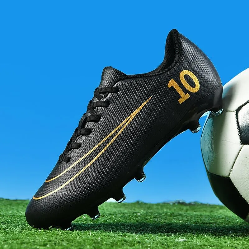 Men's Soccer Shoes Boys Students Grass Training Spike Shoes Outdoor Football Shoes Unisex