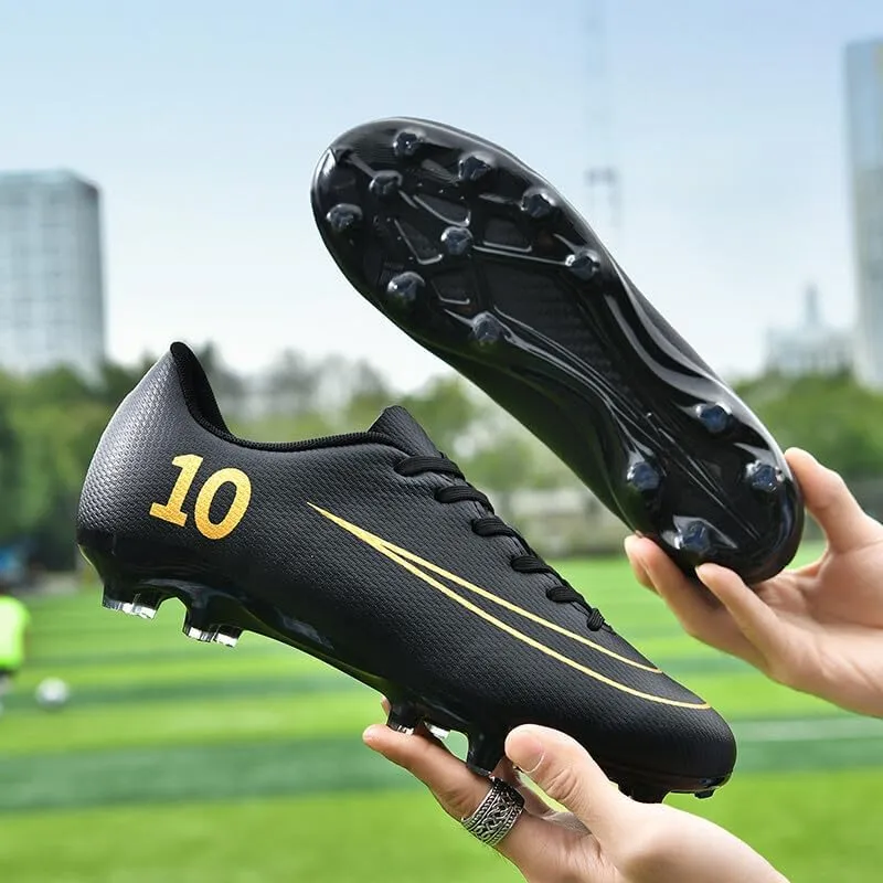 Men's Soccer Shoes Boys Students Grass Training Spike Shoes Outdoor Football Shoes Unisex