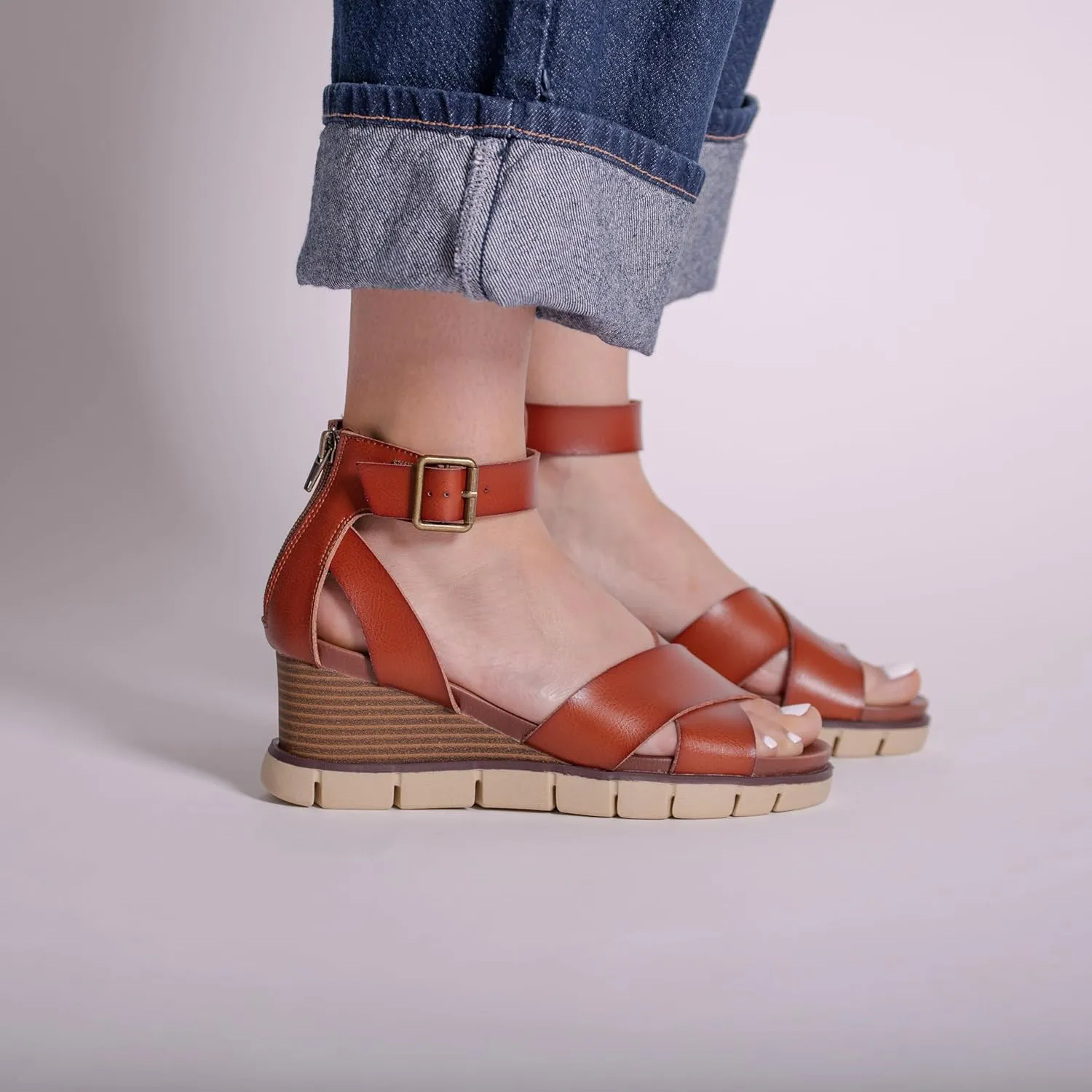 MIA Women's Lauri Wedge Sandal