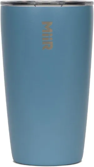 MiiR Tumbler, 12oz Insulated Stainless Steel with Press Fit Slide Lid – Splash Proof Design, Holds Hot & Cold Beverages, Stylish & Functional Cup Holder Compatible