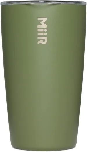 MiiR Tumbler, 12oz Insulated Stainless Steel with Press Fit Slide Lid – Splash Proof Design, Holds Hot & Cold Beverages, Stylish & Functional Cup Holder Compatible