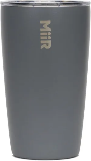 MiiR Tumbler, 12oz Insulated Stainless Steel with Press Fit Slide Lid – Splash Proof Design, Holds Hot & Cold Beverages, Stylish & Functional Cup Holder Compatible