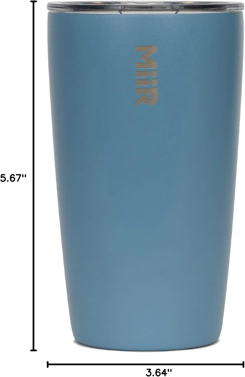 MiiR Tumbler, 12oz Insulated Stainless Steel with Press Fit Slide Lid – Splash Proof Design, Holds Hot & Cold Beverages, Stylish & Functional Cup Holder Compatible