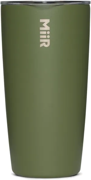 MiiR Tumbler, 16oz Insulated Stainless Steel with Press Fit Slide Lid – Splash Proof Design, Holds Hot & Cold Beverages, Stylish & Functional Cup Holder Compatible
