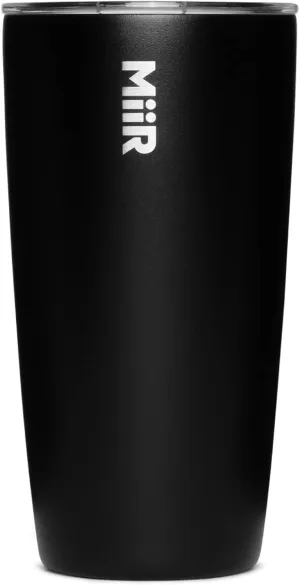 MiiR Tumbler, 16oz Insulated Stainless Steel with Press Fit Slide Lid – Splash Proof Design, Holds Hot & Cold Beverages, Stylish & Functional Cup Holder Compatible