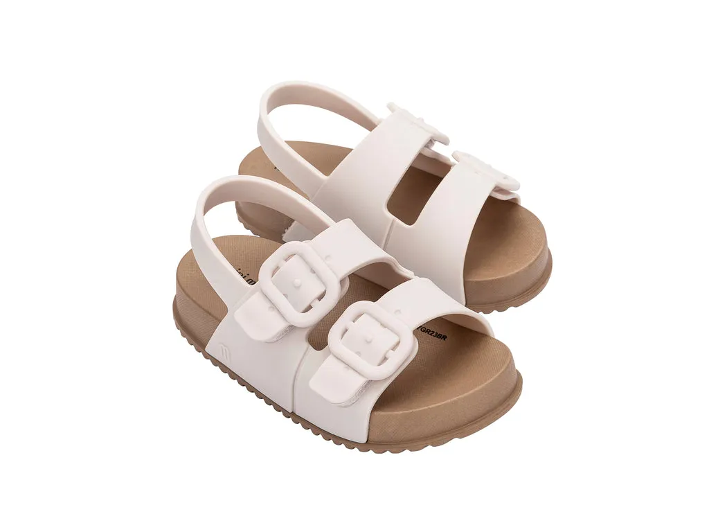 Mini Melissa Cozy Sandal | White