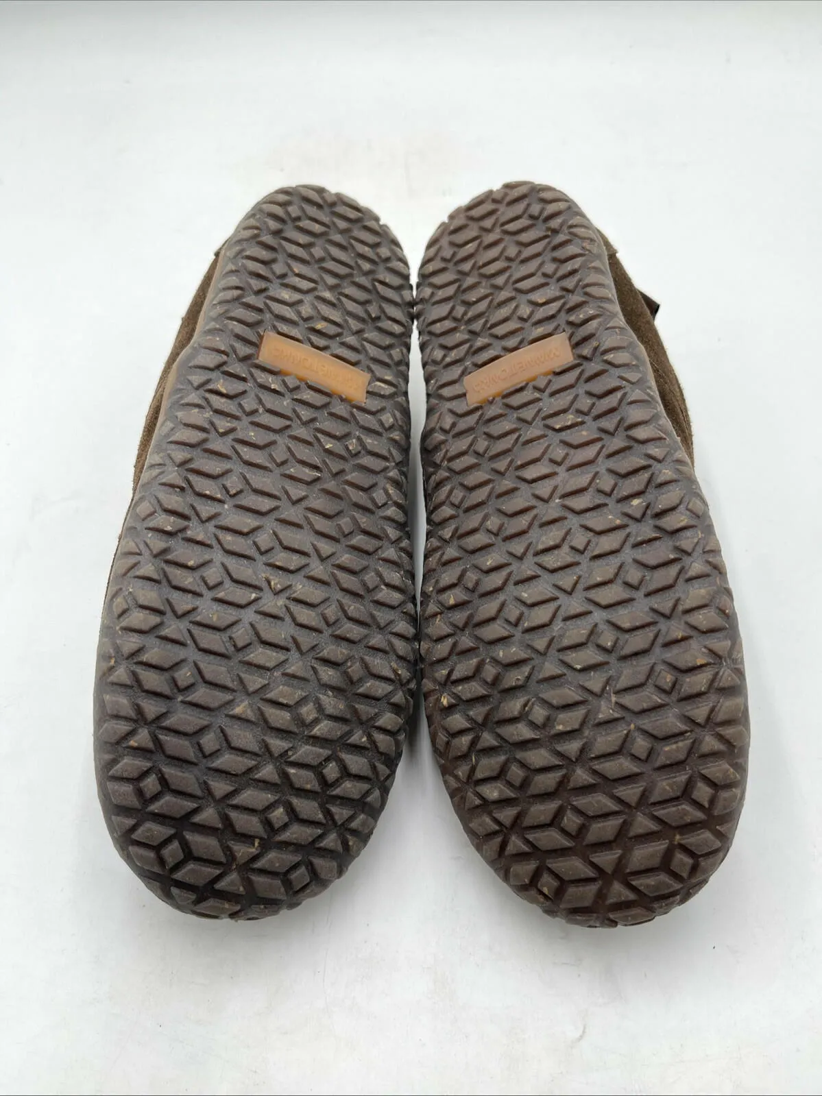 Minnetonka Women's Tempe Loafer Slippers Brown Size 7M - Very Good